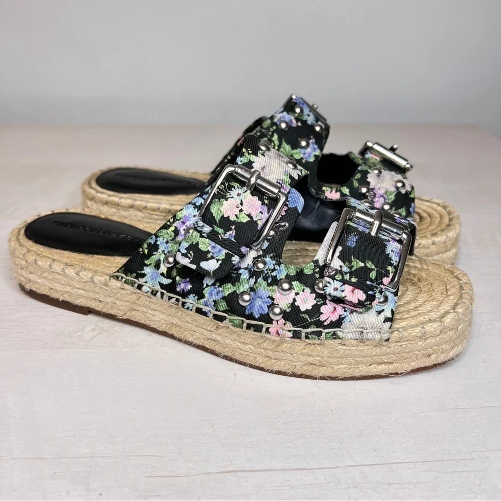 Rebecca Minkoff Jodi Floral Espadrille Sandals